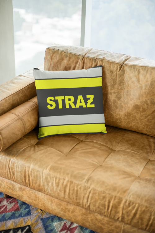 Poszewka Poduszka Straż Pożarna Napis