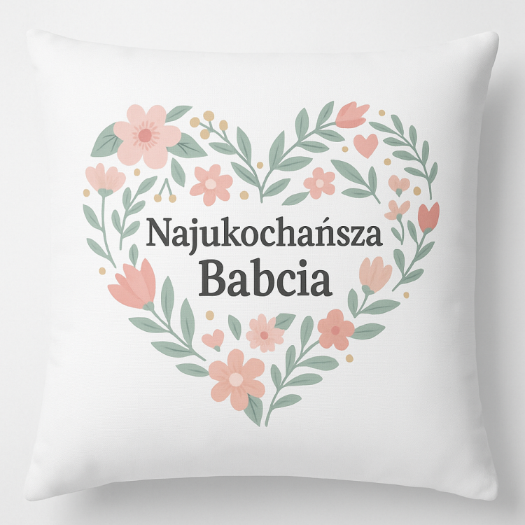 Poszewka Poduszka Najukochańsza Babcia