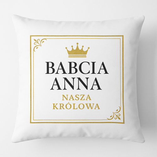 Personalizowana Babcia (Imię) nasza królowa.png