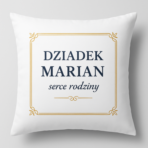 Personalizowana Dziadek (Imię) Serce Rodziny.png