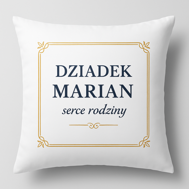 Personalizowana Dziadek (Imię) Serce Rodziny.png