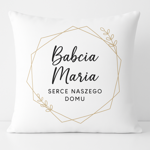 Personalizowana Babcia (Imię) Serce Naszego Domu.png