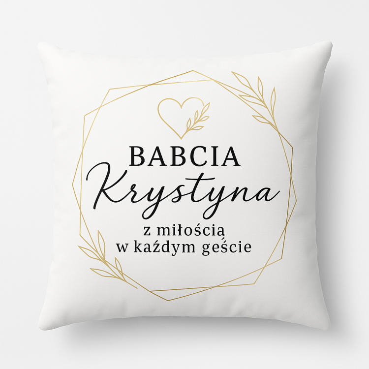 Personalizowana Babcia (Imię) z miłością w każdym geście.png