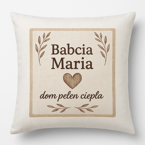 Personalizowana Babcia (Imię) dom pełen ciepła.png