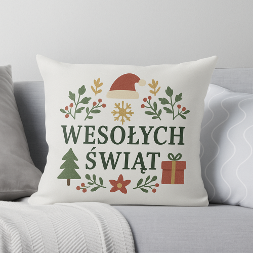 Wesołych Świąt z czapka mikołaja.png