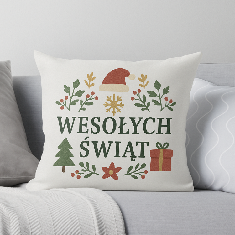 Wesołych Świąt z czapka mikołaja.png